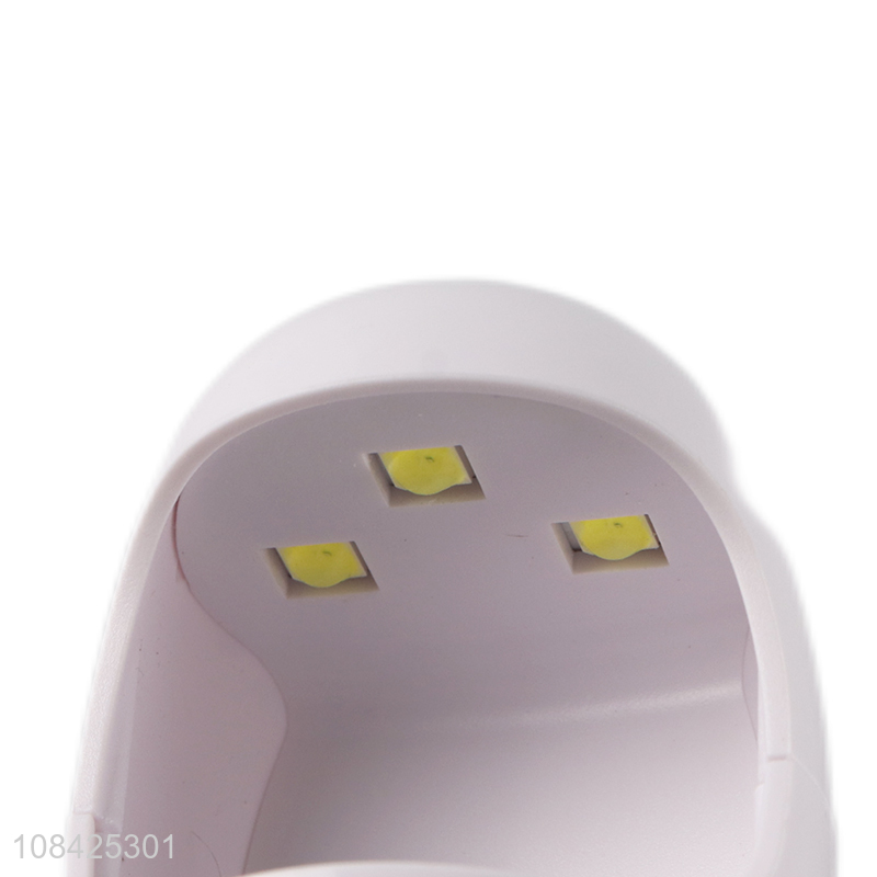 New arrival plastic nail lamp single nail dryer