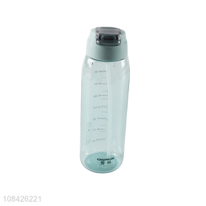 Factory wholesale 850ml plastic sports water bottle with straw