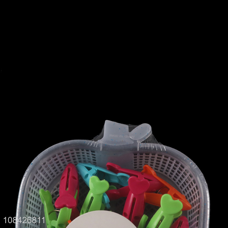 Factory price plastic drying clips home clothes pegs