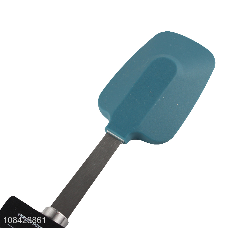Factory wholesale silicone non-toxic cheese scraper with handle
