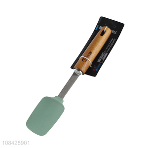 Top quality food grade silicone cooking spatula for sale