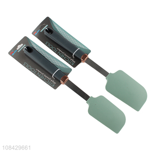 Hot sale heat resistant non-stick flexible silicone baking scraper spatula