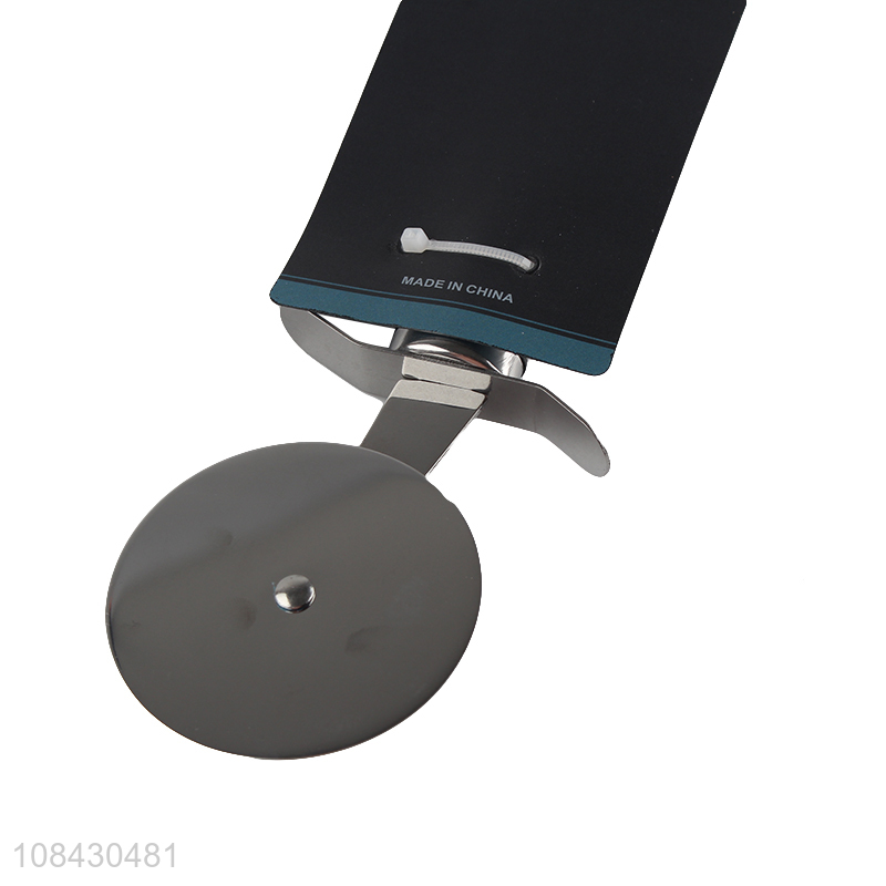 Yiwu supplier stainless steel pizza cutter for kitchen