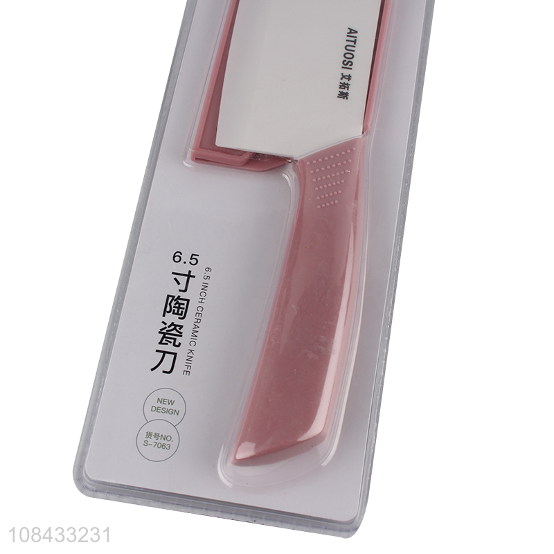 Factory direct sale 6.5 inches ceramic kitchen knife