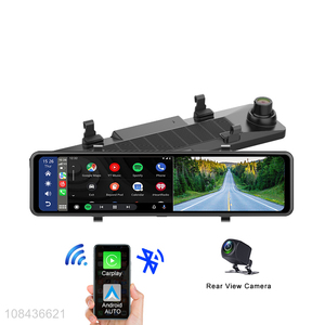 Wholesale 11.26inch touch screen front 2K+back 1080P wireless carplay,wireless android auto dash camera