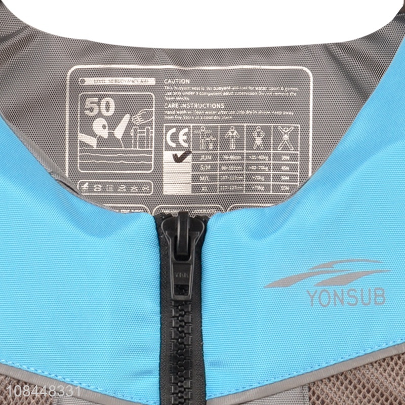 Hot selling professional high buoyancy adult life jacket for surfing and boating