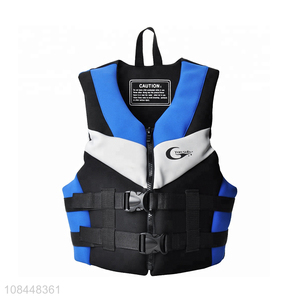 High quality professional water sports boating EPE foam life jacket for adult