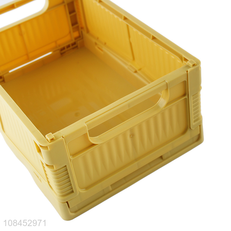 Good quality plastic folding storage box for sale