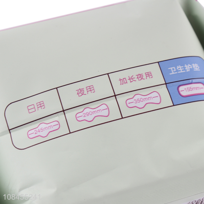 Factory price portable sanitary pads panty liner for ladies