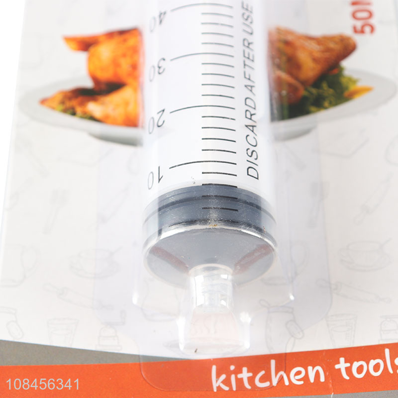 Hot selling eco-friendly plastic meat marinade injector turkey injector