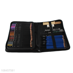 Hot sale sketch color pencils with sketchbook