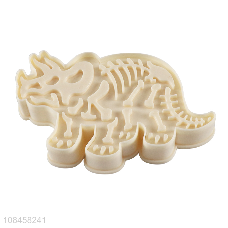 Hot selling dinosaur shaped cookies mould animal shaped biscuits molds