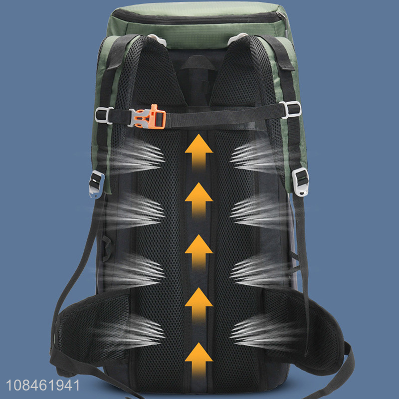New arrival multicolor waterproof hiking bag camping bag