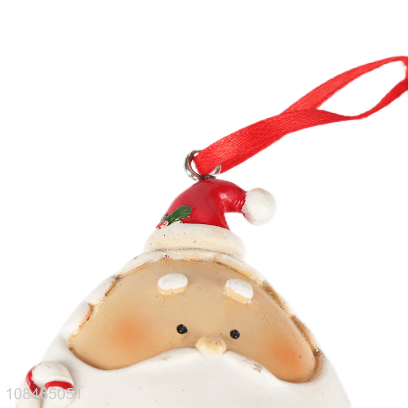 Hot selling Christmas tree hanging ornaments resin cartoon crafts