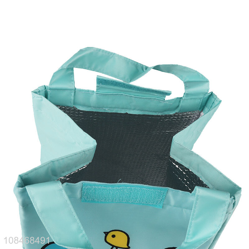 Good sale creative cartoon portable lunch bag thermal bag