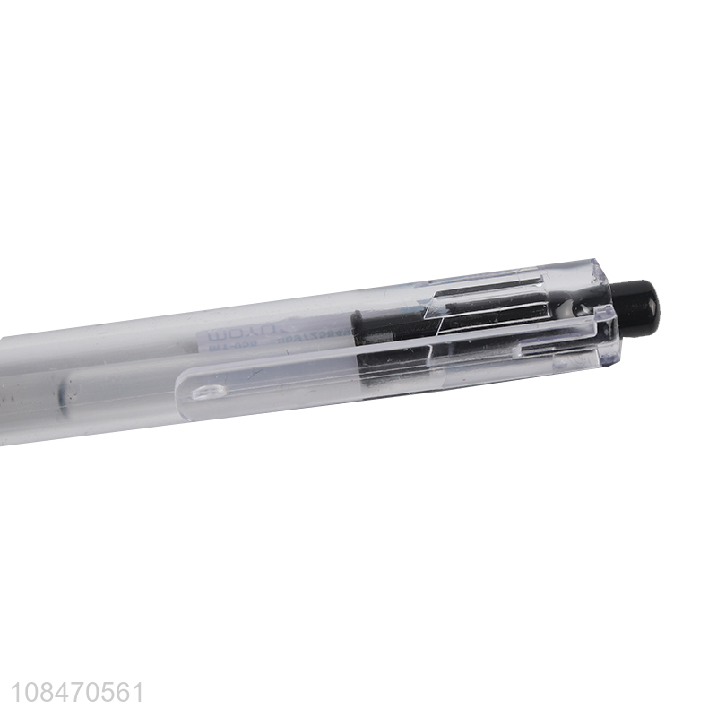 Latest design plastic non-toxic smooth ballpoint pen for sale