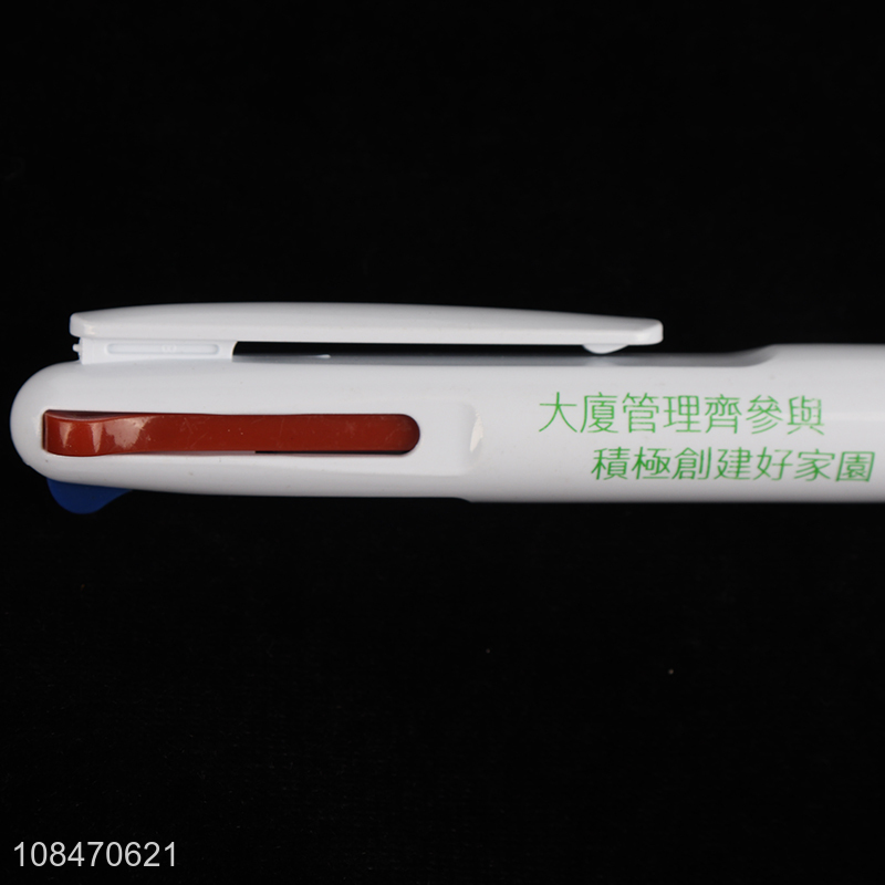 New arrival plastic office stationery plastic ballpoint pen for sale