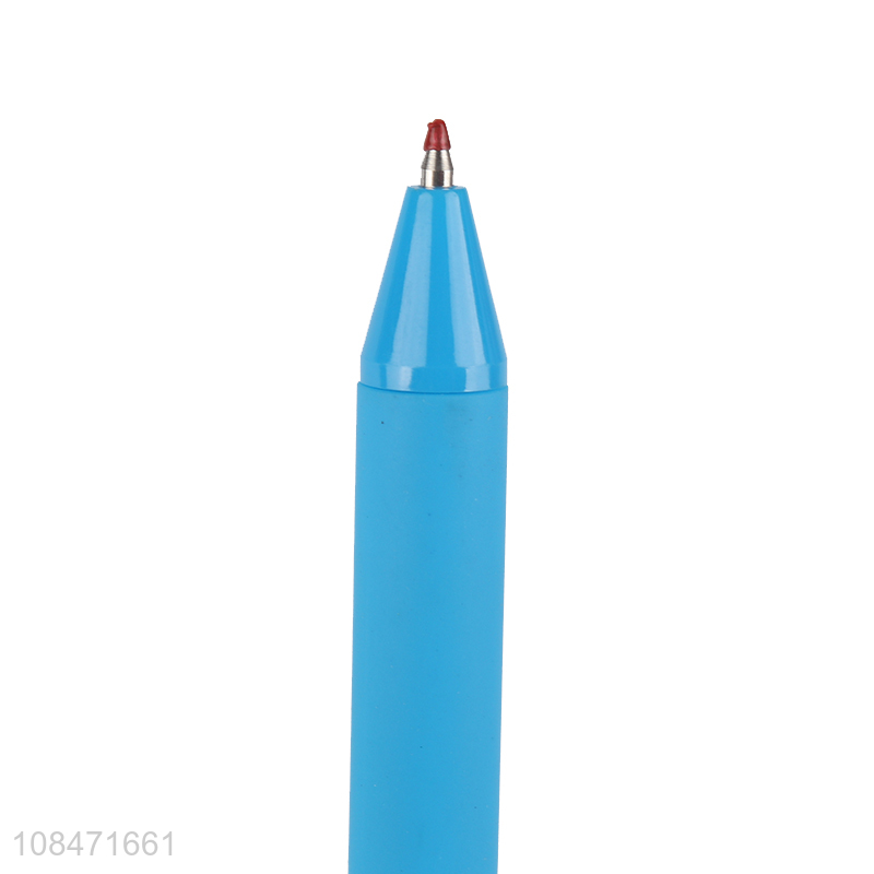 Low price wholesale plastic press type ballpoint pen