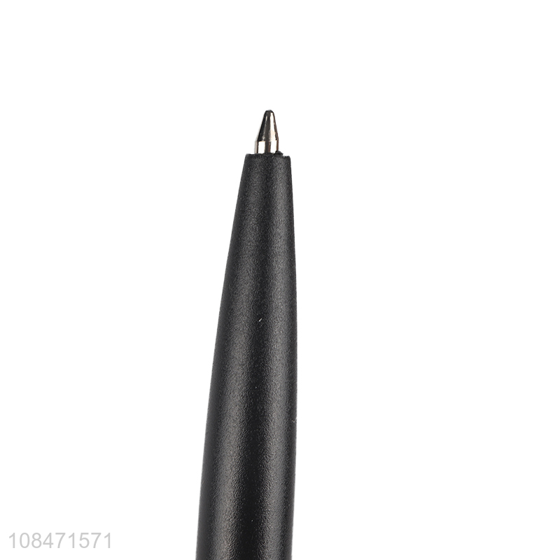 Best selling plastic ballpoint pen press type neutral pen