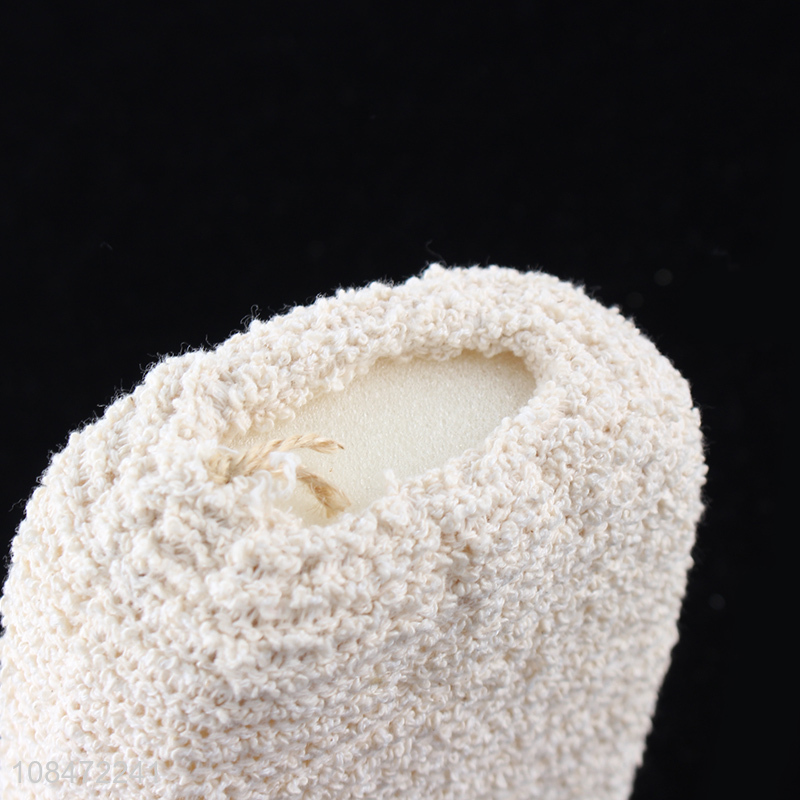 Hot selling exfoliating bath sponge body scrubber remove dead skin