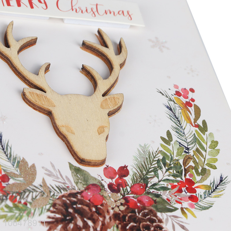 Popular design Christmas greeting cards holiday card wholesale