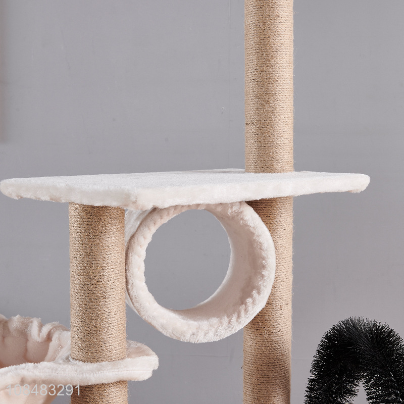 New arrival multilayer sisal pillar cat climbing frame