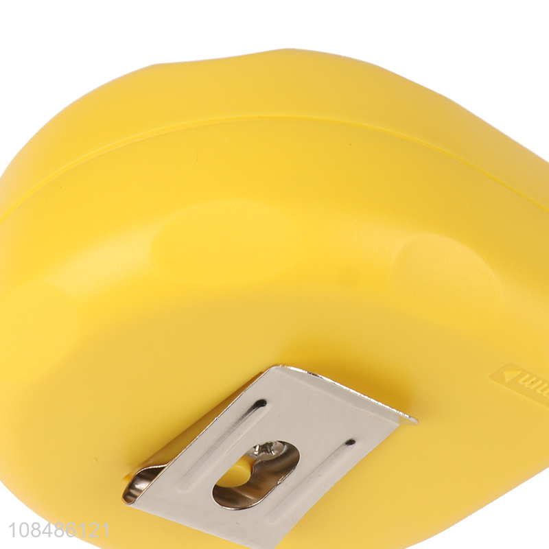 New arrival retractable tape measure with steel blade & ABS shell