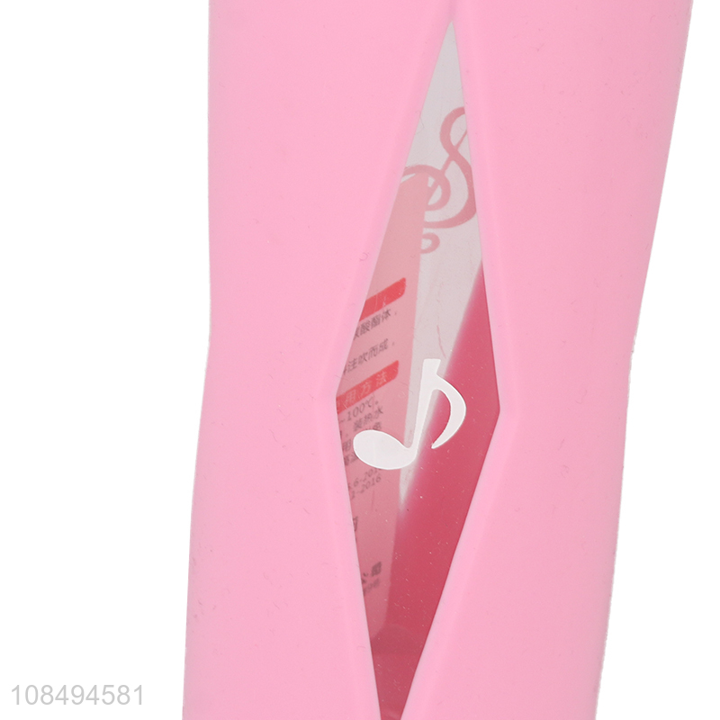 China products pink portable plastic water bottle