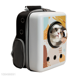 High quality trendy pet cat backpack small dogs carrier for travelling