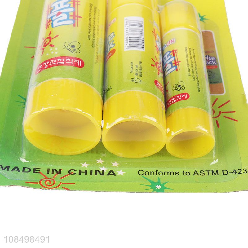 China factory school office stationery glue stick set for sale