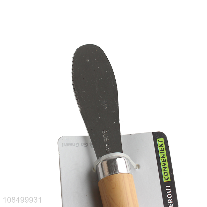 Good quality stainless steel butter knife jam cheese spreader