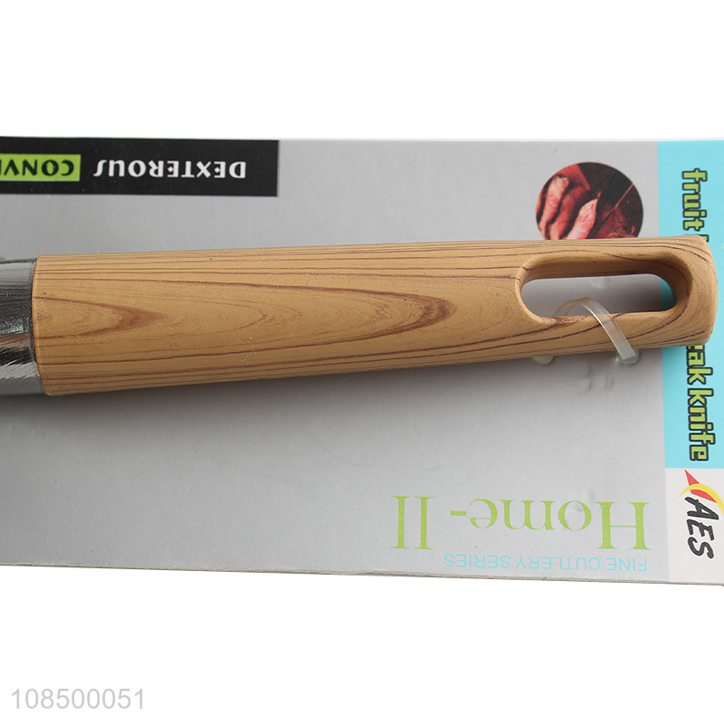 Wholesale kitchen accessories stainless steel peelers with wood grain handle