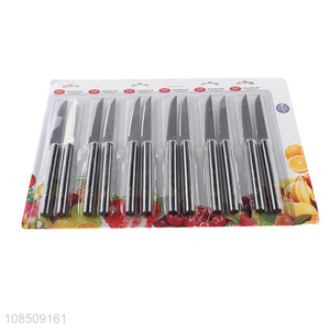 Yiwu factory stainless steel fruit knife vegetable knife for kitchen