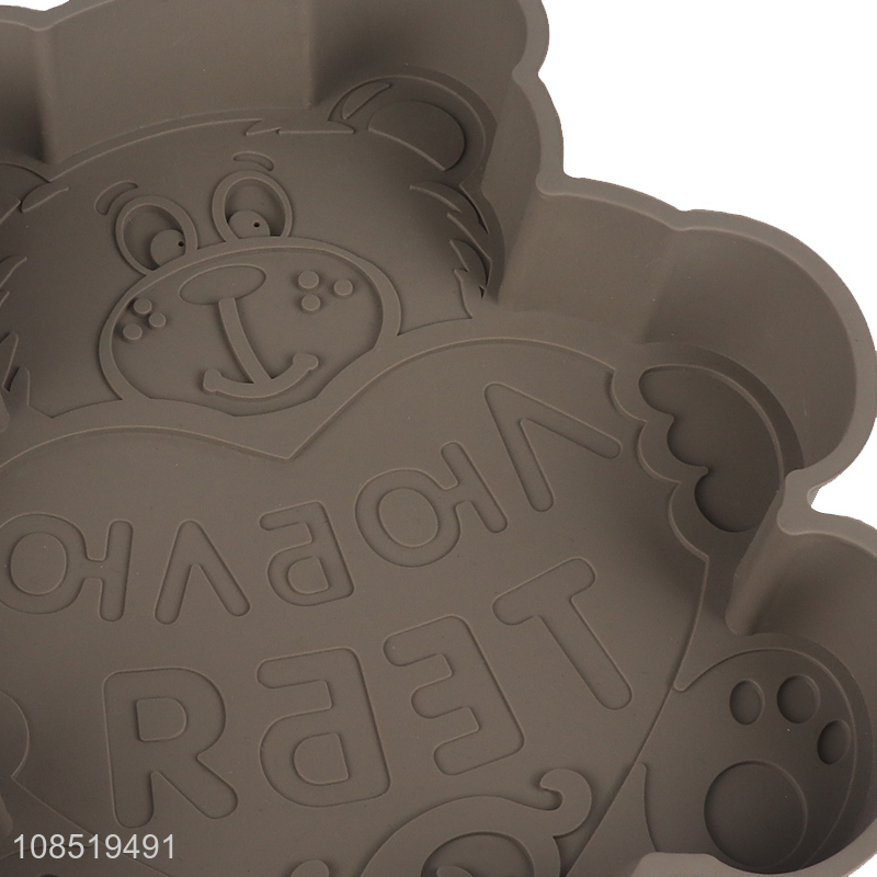 Best selling bear shape silicone cake mould for baking tool