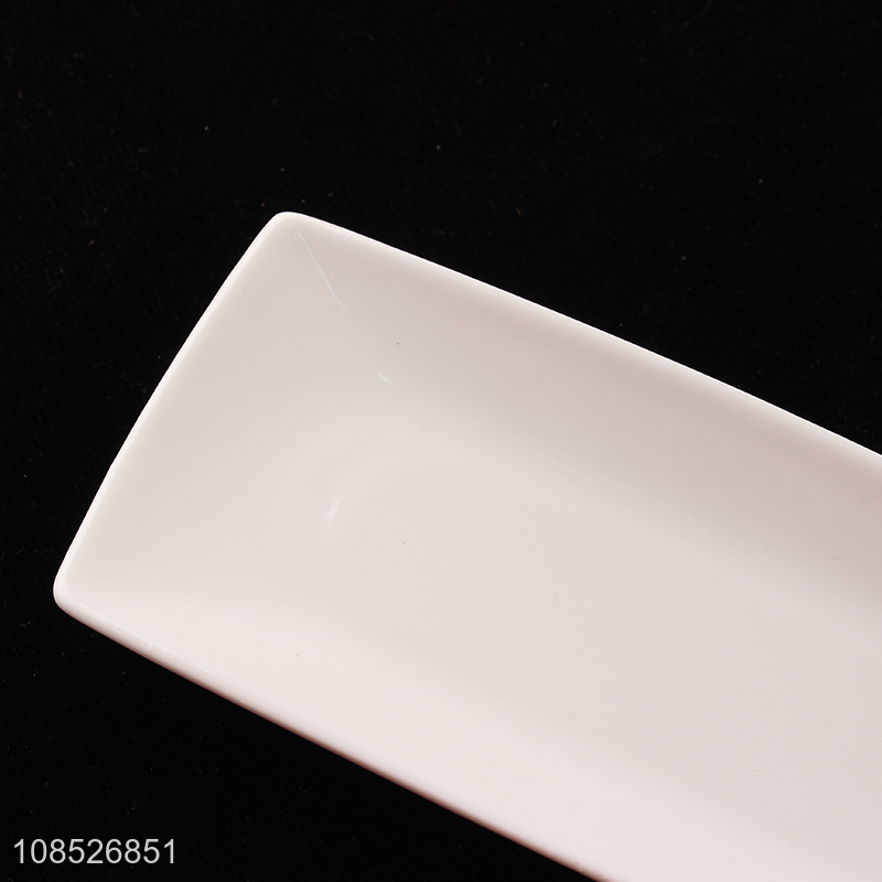 Wholesale ceramic plates porcelain serving plates for sushi