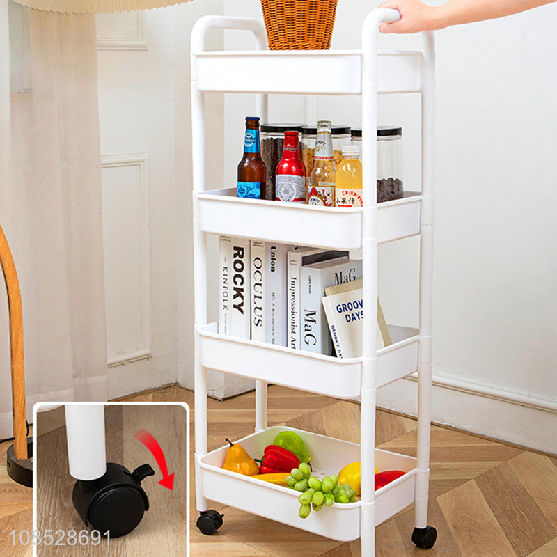 Customized floor-standing multi-layer storage rack kitchen storage rack