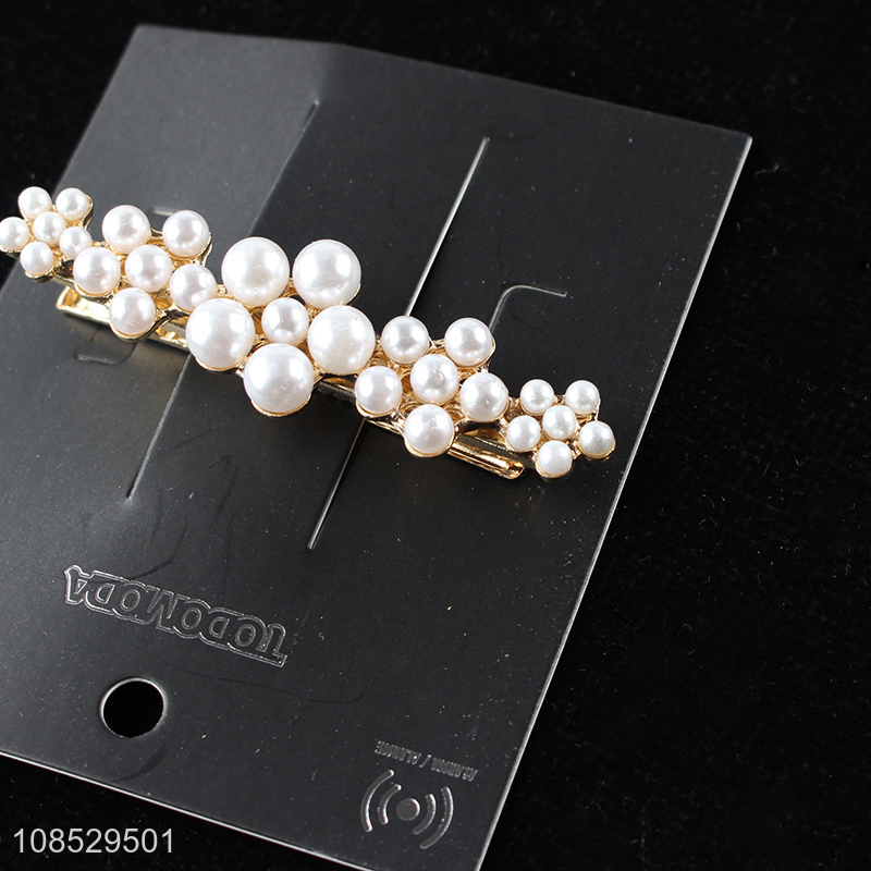 Hot products decorative pearl hairpin women hair accessories