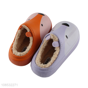 High quality winter slippers indoor slides for kids boys girls