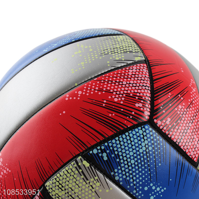 Wholesale official size 5# pvc foaming volleyball for match