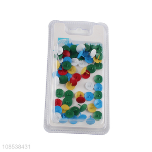 Wholesalea iron thumbtacks flat pushpins for bulletin board