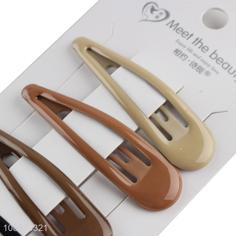 Best quality 4pieces hair decoration hairpin hair clips