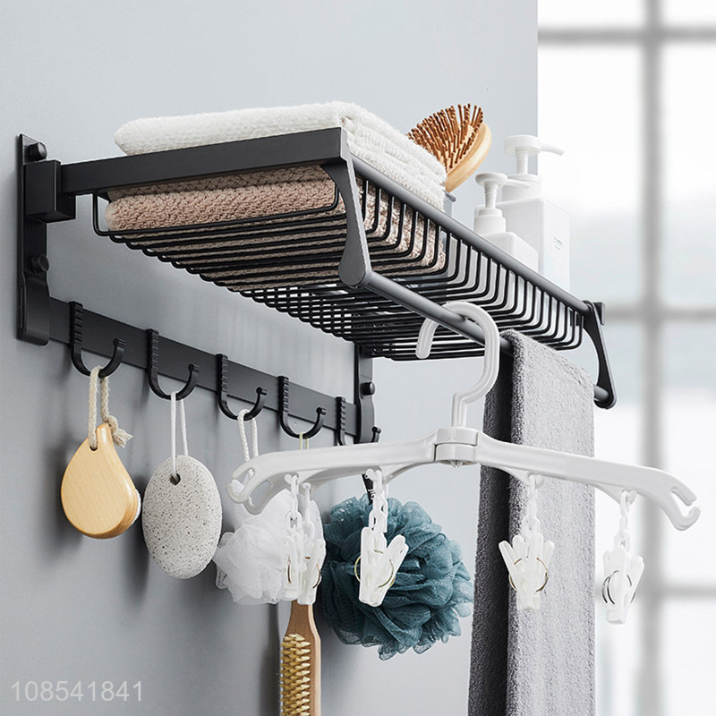 Latest products bathroom towel holder bathroom shelves for sale