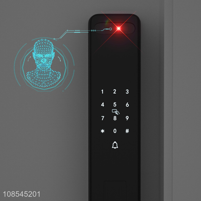 Hot selling biometric smart locks 3D face recognition visual intercom