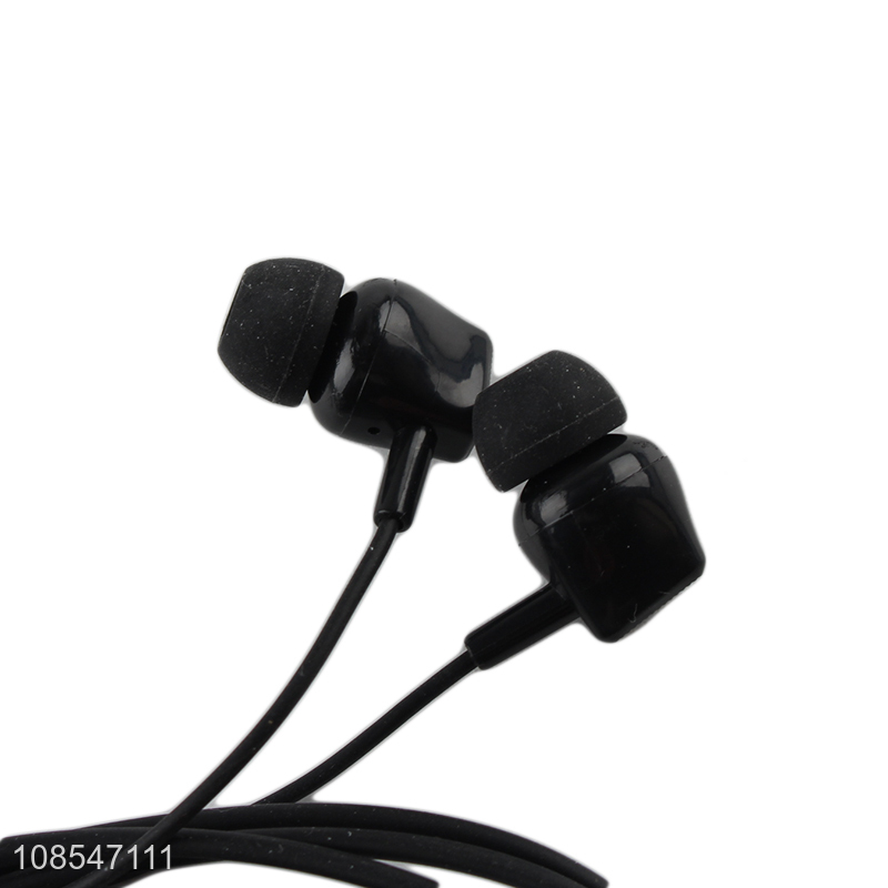 Hot sale super bass in-ear wired earbud headphones with mic