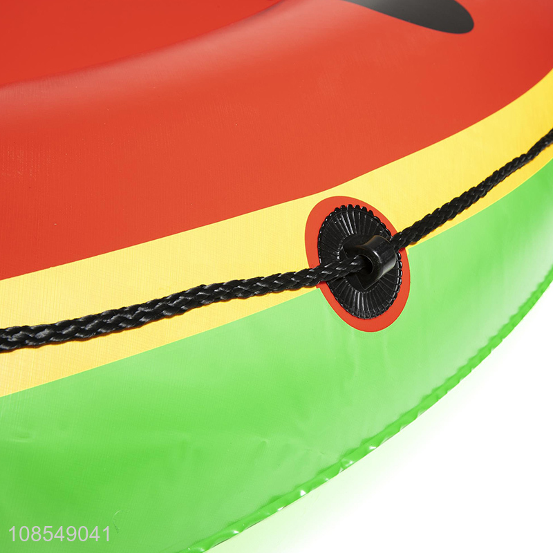 Wholesale pvc material inflatable watermelon pool floats