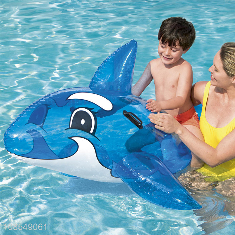 New product inflatable whale pool floats beach floaties