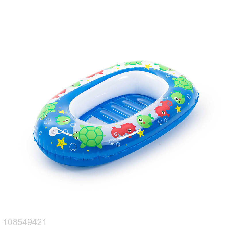 Factory price inflatable pool floats poolboats for kids children