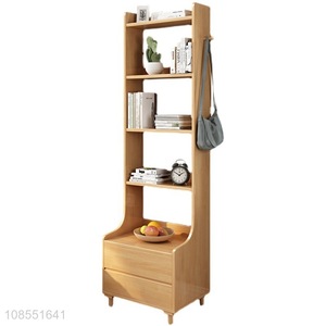 Top quality bedroom bedside table storage rack bookcase for sale