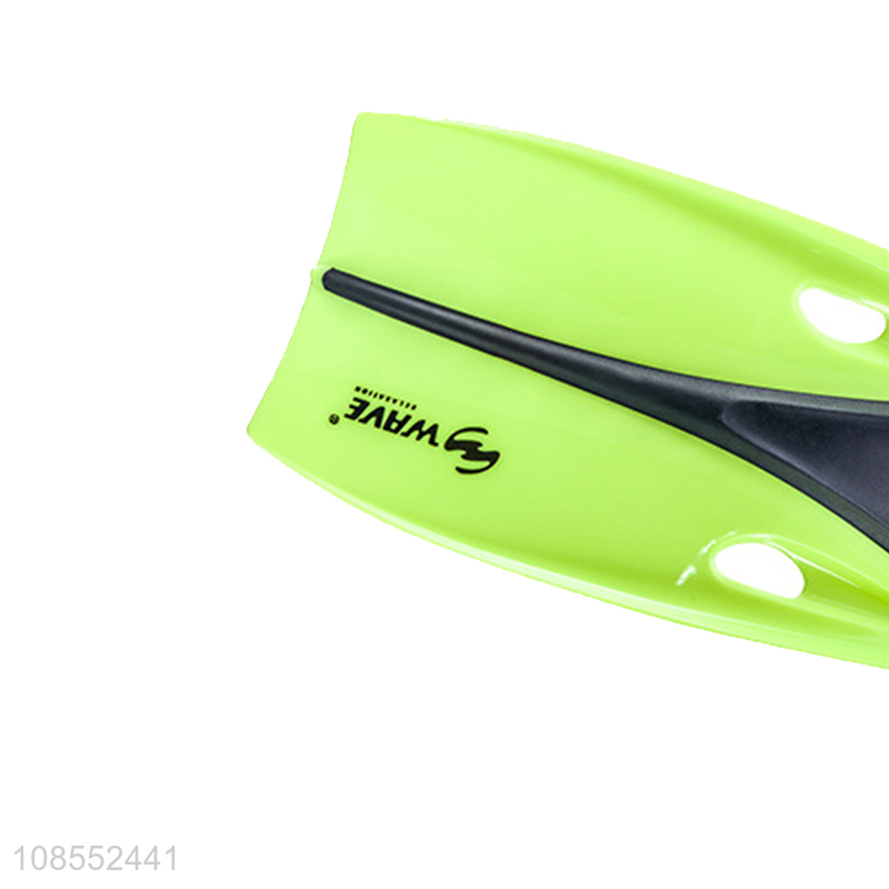 Wholesale swim training flippers snorkeling fins for kids men women