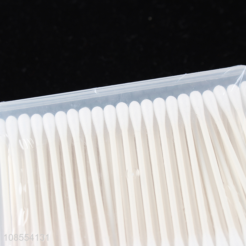 Factory supply 200pcs paper cotton swabs cotton tipped applicator